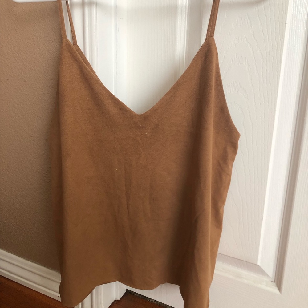 Forever21 brown strapped blouse
Size S